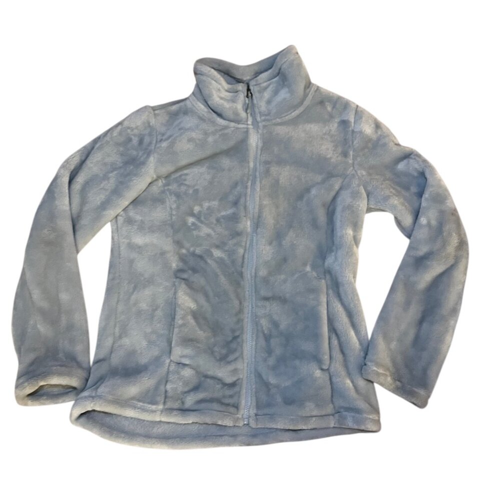 Light Blue Fuzzy Jacket